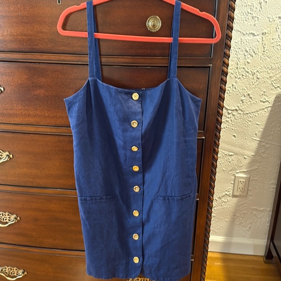 J crew linen dress - Picture 1 of 3